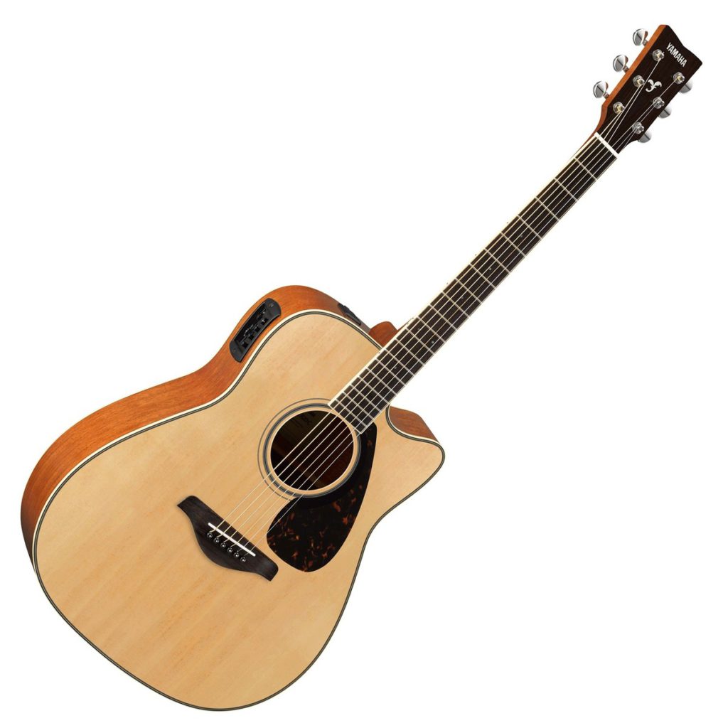 modelo de guitarra acustica yamaha FGX820C