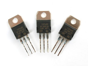 Transistores amplificador guitarra.