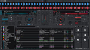 Interfaz de software DJ