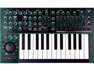 Roland Aira System 1, sintetizador de calidad, parte del equipo de Kygo