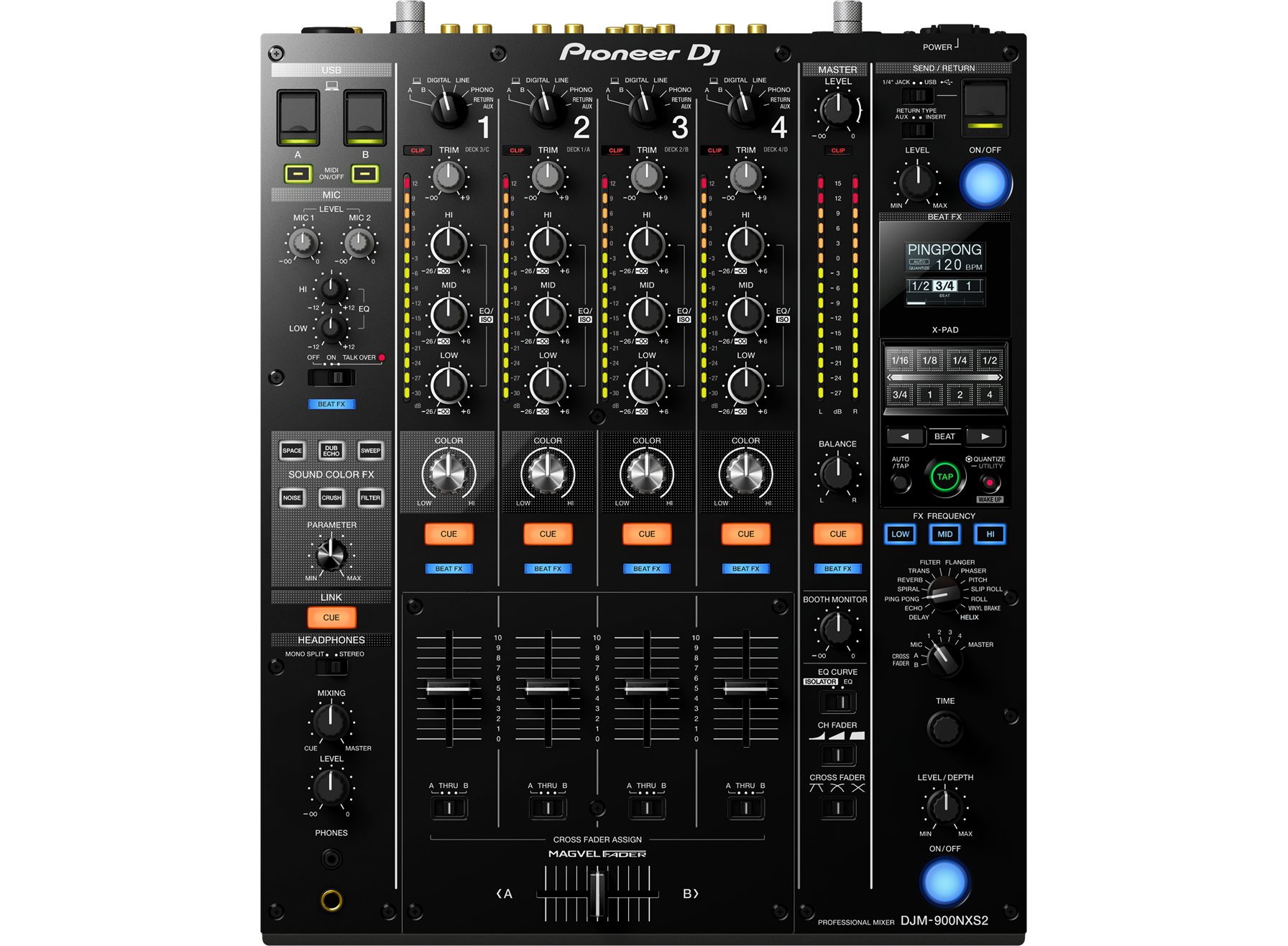 Pioneer DJ DJM-900 Nexus 2 de segunda mano